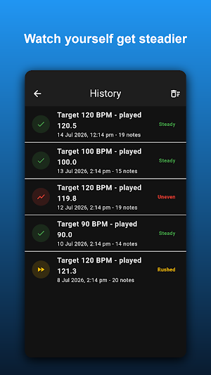 Beat Check: Timing Trainer Screenshot 2
