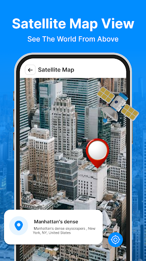 GPS Voice Navigation Voice Map Screenshot 1