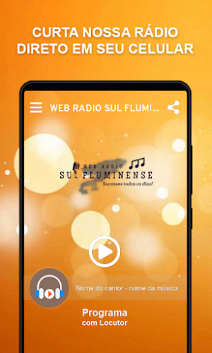 Web Rádio Sul Fluminense Screenshot 1