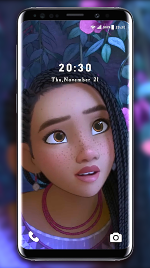 Asha Wish Wallpaper Screenshot 2