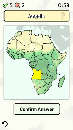 Countries of Africa Quiz - Maps, Capitals, Flags Screenshot 0