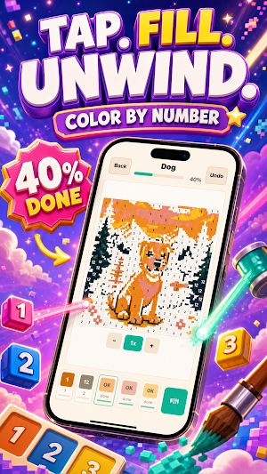 Pixel Paint: Color & Create Screenshot 0