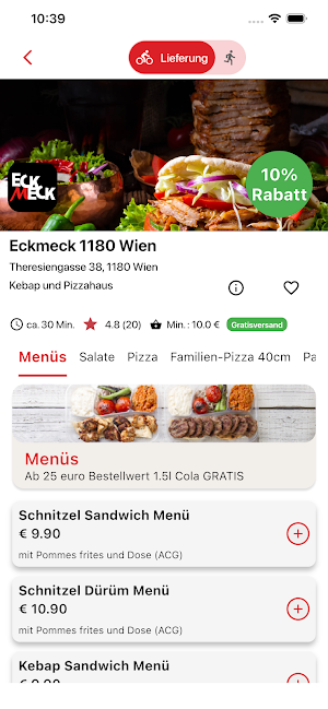 Eckmeck Kebap und Pizzahaus Screenshot 1