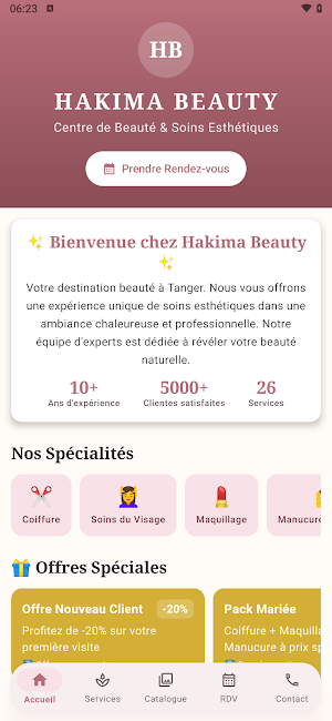 HAKIMA BEAUTY Screenshot 0