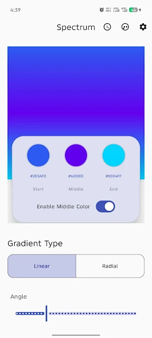 Spectrum: Gradient Studio Screenshot 0