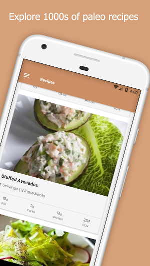 Paleo Diet Guide - Primal Eats Screenshot 0