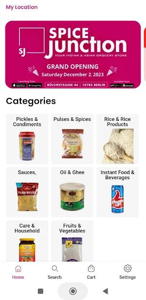 Spice Junction : Grocery Screenshot 0