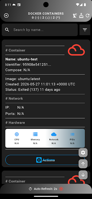 Docky Manager for Docker Screenshot 2