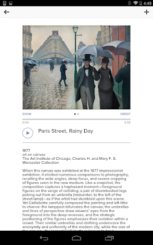 NGA - Gustave Caillebotte Screenshot 2