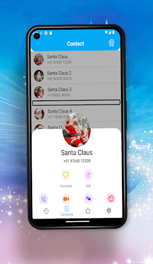 Santa Claus Fake Video Call Screenshot 1