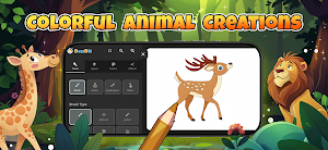 BeaBit - Animals Coloring Book Screenshot 2
