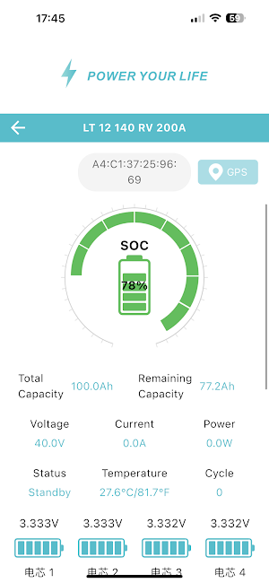 BATTERY BT Screenshot 2