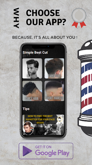 Man Hair Style Screenshot 2