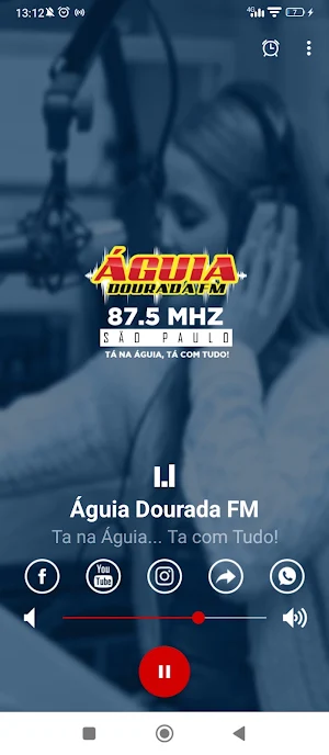 Águia Dourada FM Screenshot 1