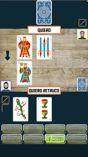 Truco Paraguayo Screenshot 1