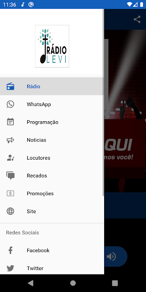 Rádio Levi Screenshot 1