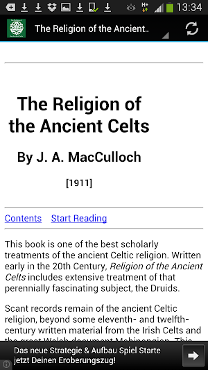 Religion of the Ancient Celts Screenshot 0