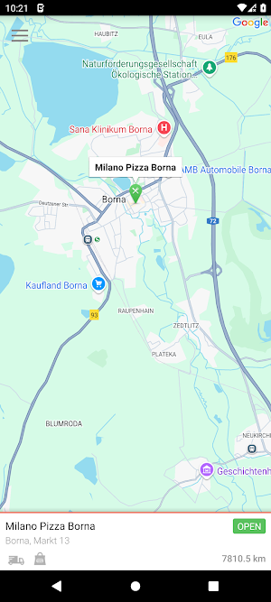 Milano Pizza Borna Screenshot 1