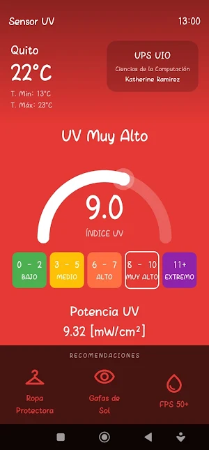 Semáforo UV Screenshot 3