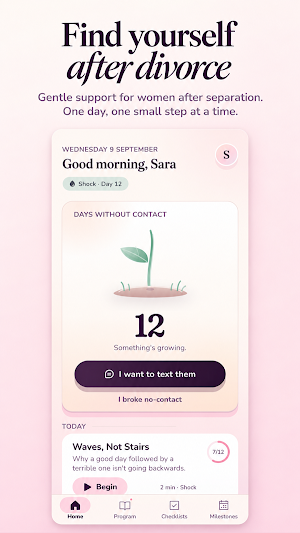 Bloom - Divorce Recovery Screenshot 0