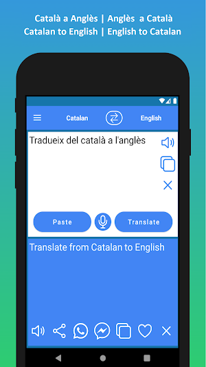 Catalan to English Translator Screenshot 1