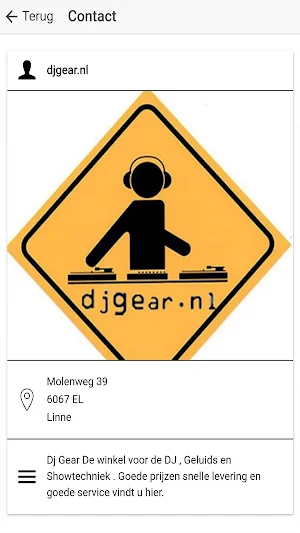 djgear.nl Screenshot 2