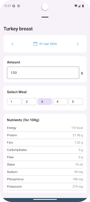 NefroCare: Kidney Diet Tracker Screenshot 2