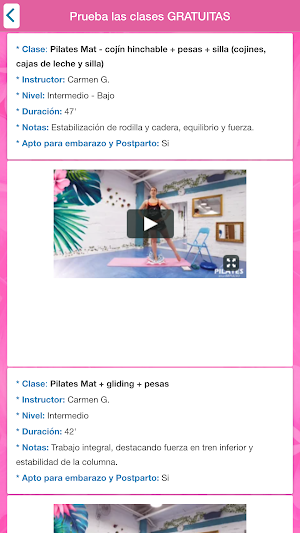 pilates en casa - PIlates enunIMPULSO Screenshot 3
