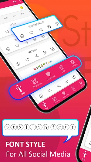 Stylish Chat With Cool Text : Stylish Font Screenshot 1