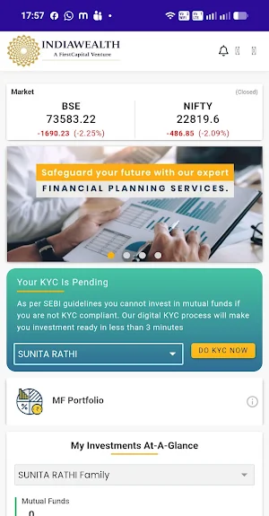 IndiaWealth Screenshot 0