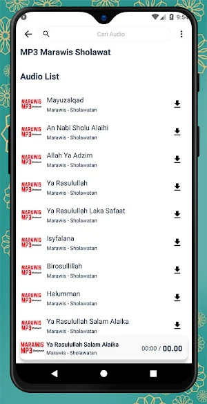 Sholawat Hadroh Marawis MP3 Screenshot 1