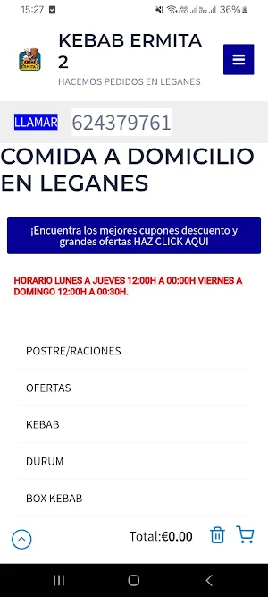 Kebab Ermita Screenshot 2