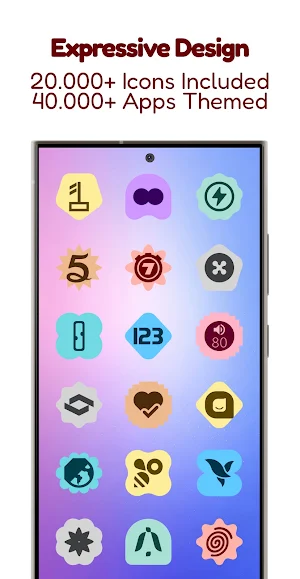 Expressive Shapes Icon Pack Screenshot 1