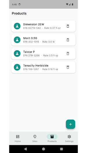 TurfLog: Pesticide Spray Log Screenshot 3