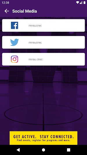 MNSU Campus Rec Screenshot 1