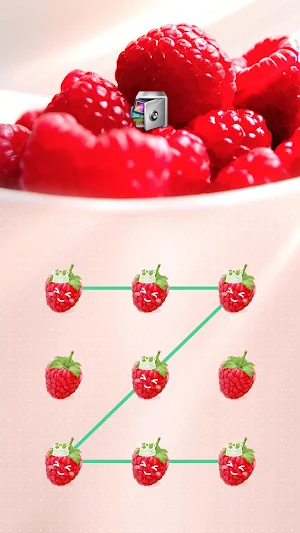 AppLock Theme Raspberry Screenshot 0