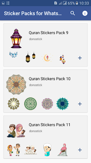 Quran Stickers for WhatsApp - WAStickerApps Pack Screenshot 3