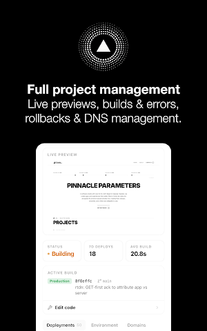 Iris for Vercel Screenshot 2