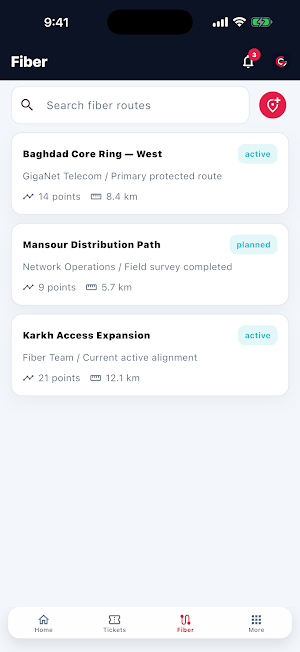 GigaNet Core Screenshot 2
