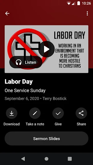 First Baptist Cabot Screenshot 2