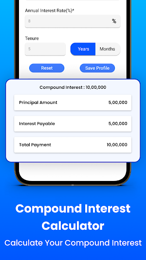Loancash - EMI Loan Calculator Screenshot 3