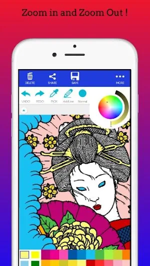Japanese Coloring Book 2020 Screenshot 2