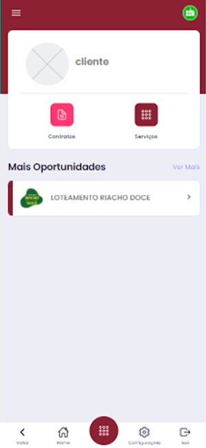 Cliente Riacho Doce Screenshot 1