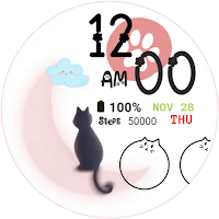 Catty Popo Animated Watch Face