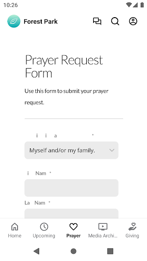 Forest Park Church of Christ Screenshot 2