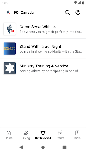 The Friends of Israel Canada Screenshot 2
