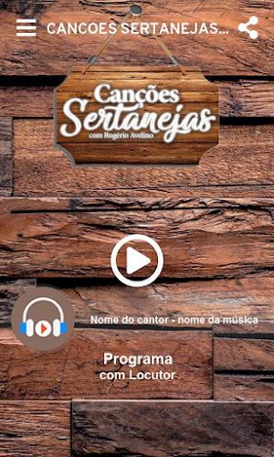 Canções Sertanejas Screenshot 0