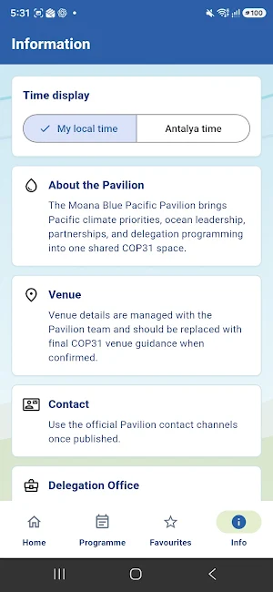 Moana Blue Pacific Screenshot 2