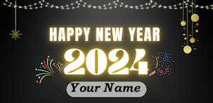 New Year 2024 Photo Frame Screenshot 0