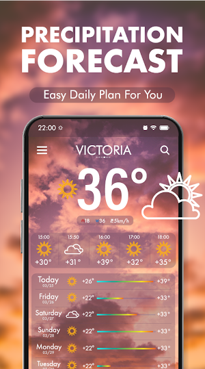 Weather - Daily Forecast Screenshot 3